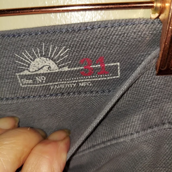 Faherty Gray 31 Pants Work Casual Outdoors School - Picture 3 of 8